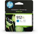 HP 912XL High Yield Cyan Original Ink CartridgePour OJ 8023