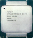 Intel Xeon E5-2690 V3(2.60 up to 3.50 GHz; 12Coeur; 24Thread; 30 Mo)