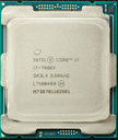 Intel Core i7-7800X (3.50 up to 4.00 GHz; 6Coeur; 12Thread; 30 Mo)